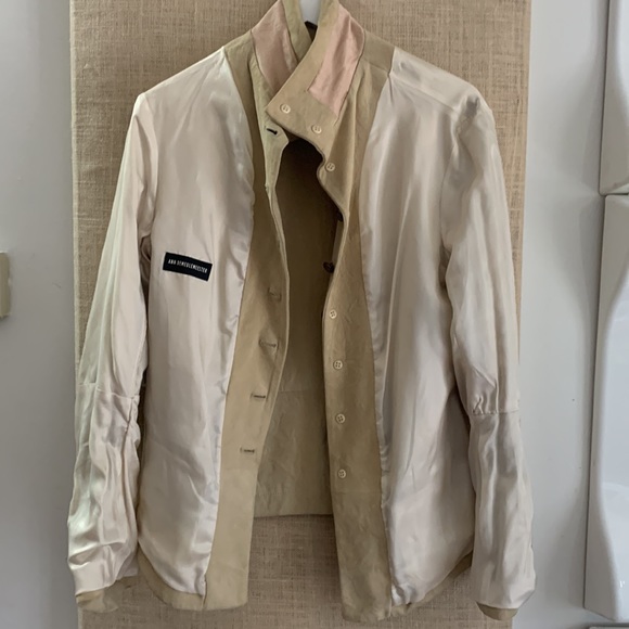 Ann Demeulemeester suede military tunic - Picture 7 of 16